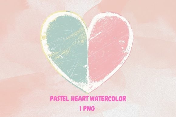 Download Pastel Heart Watercolor - Watercolor Collection