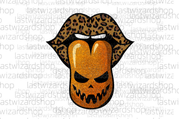 Download Pumpkin Lips Png, Scary Leopard Lips - Lips png Collection