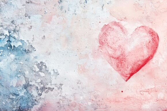 Download A Beautiful Watercolor Heart Painting - Watercolor Collection