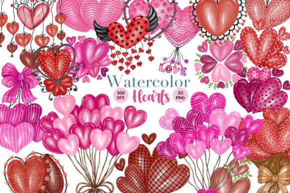 Download Watercolor Heart (Clip Art) - Watercolor Collection