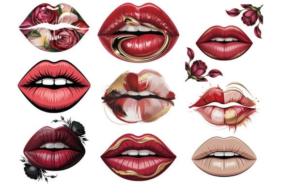 Download Luxury Valentine Lips PNG Bundle - Lips png Collection