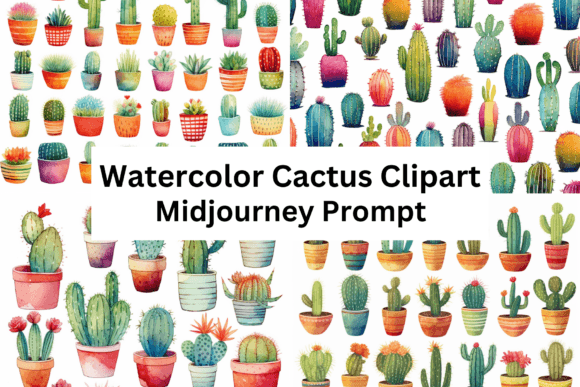 Download Watercolor Cactus Clipart - Watercolor Collection